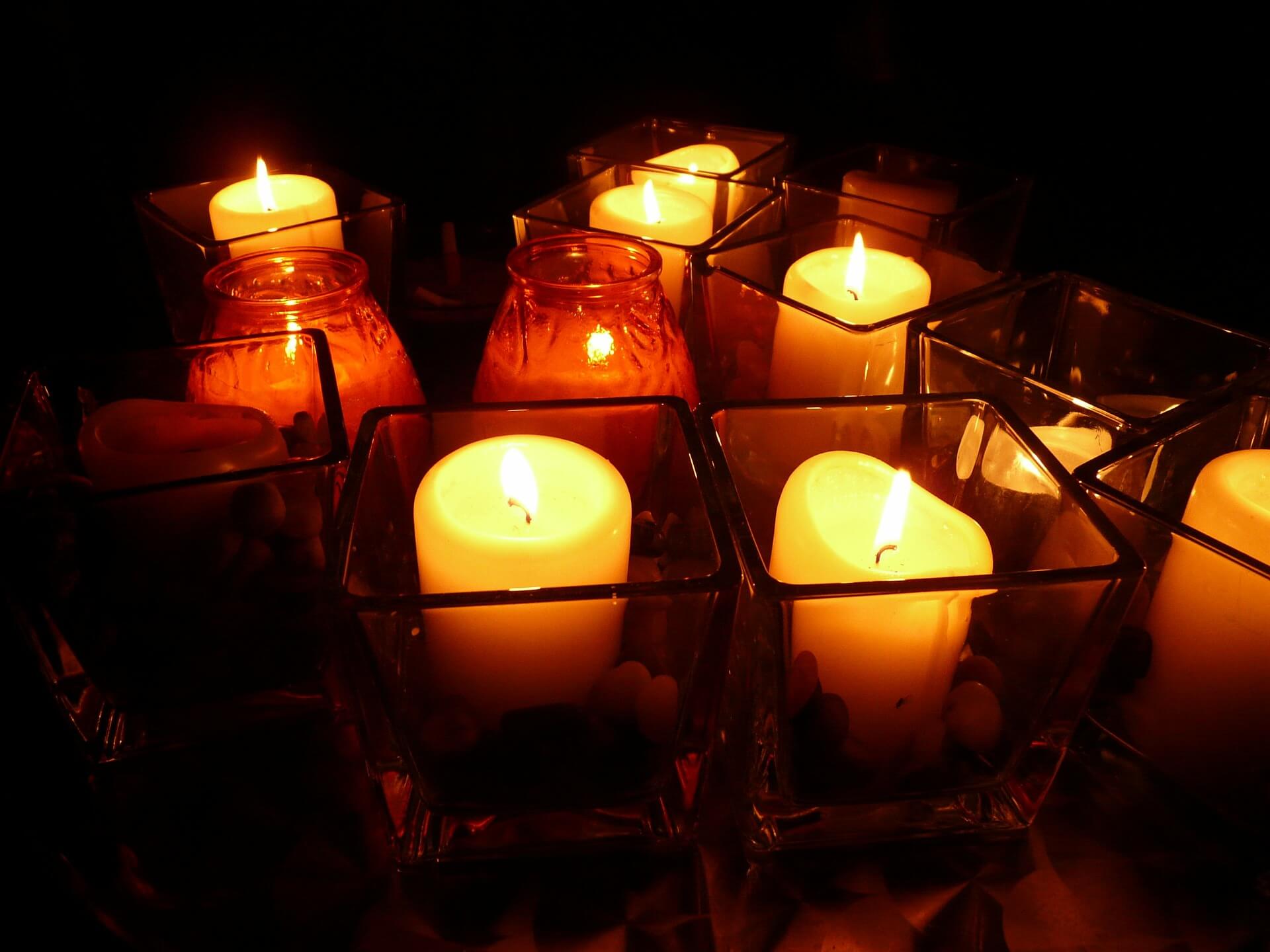 Kaarsen en windlichten